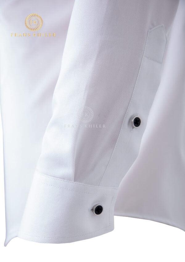 Camisa blanca manga larga - Imagen 4